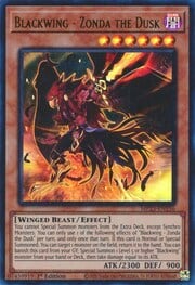 Blackwing - Zonda the Dusk · Ultra Rare 156