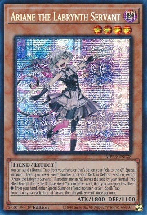 Ariane the Labrynth Servant Card Front