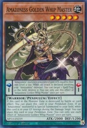 Amazoness Golden Whip Master · Common 219