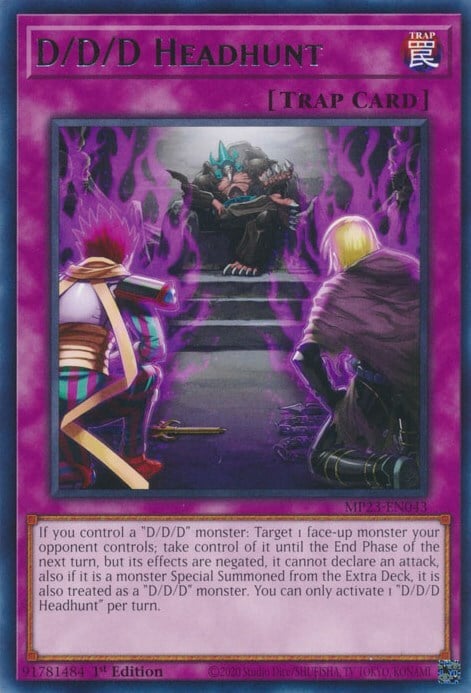 D/D/D Headhunt Card Front