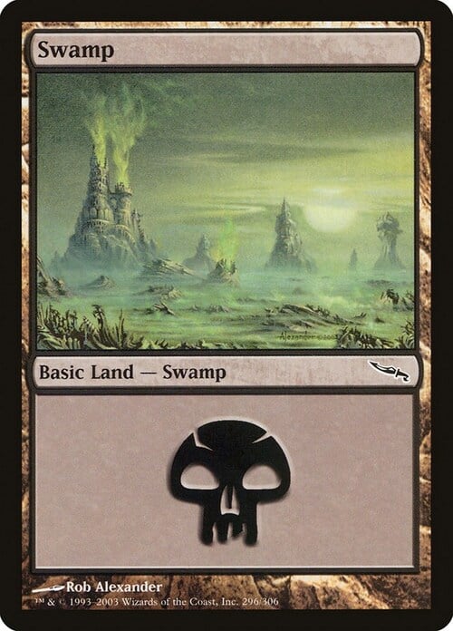 Swamp Card Front