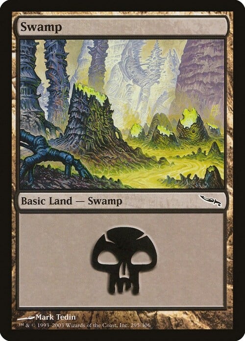 Swamp Card Front