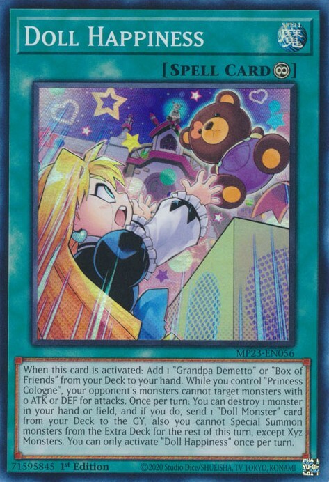 Doll Happiness Card Front