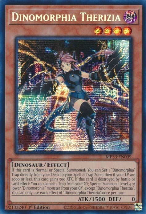 Dinomorphia Therizia Card Front