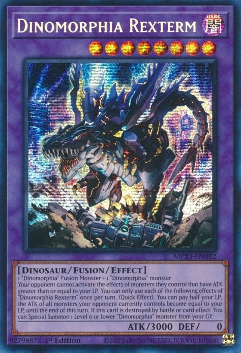 Dinomorphia Rexterm Card Front