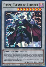 Groza, Tyrant of Thunder · Ultra Rare 055