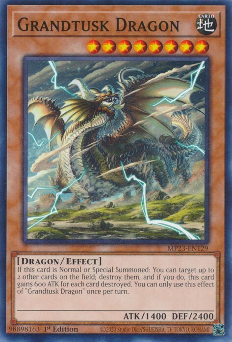 Grandtusk Dragon Card Front
