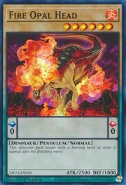 Fire Opal Head · Super Rare 050