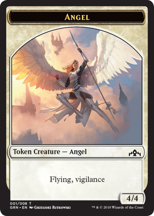 Angel // Warrior Card Front