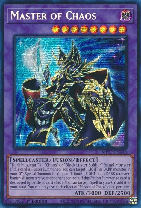 Maestro del Chaos Card Front
