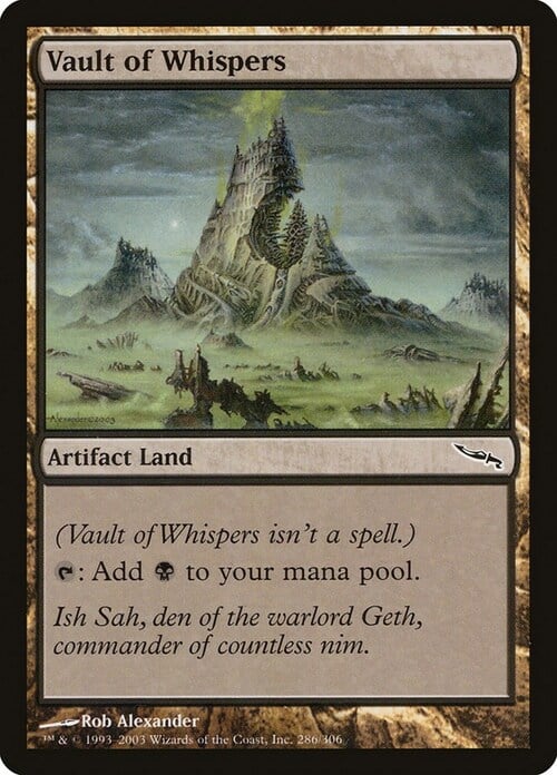 Vault of Whispers Card Front