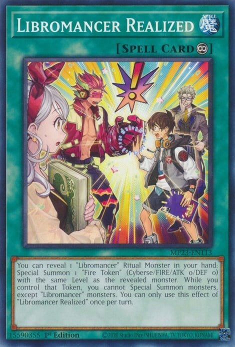 Libromancer Realized Card Front