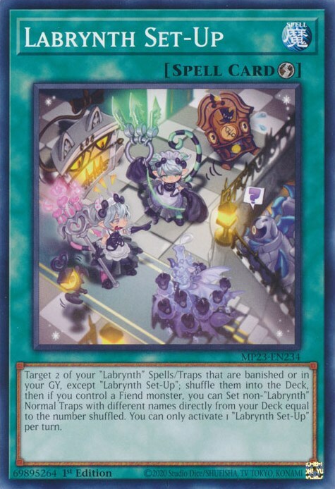 Labrynth Set-Up Card Front