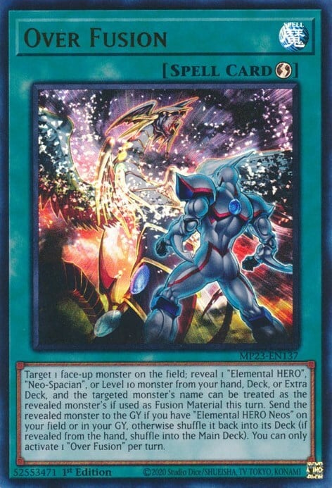 Over Fusion Card Front