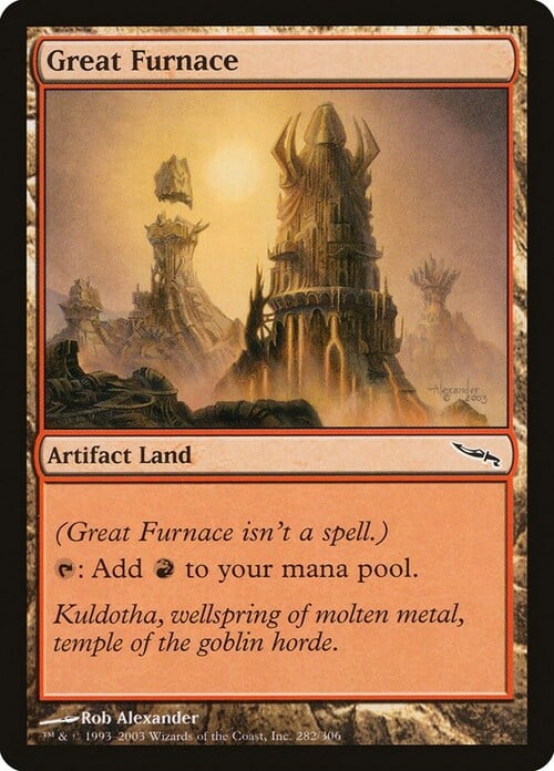 Great Furnace Card Front