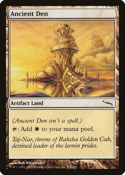 Ancient Den Card Front