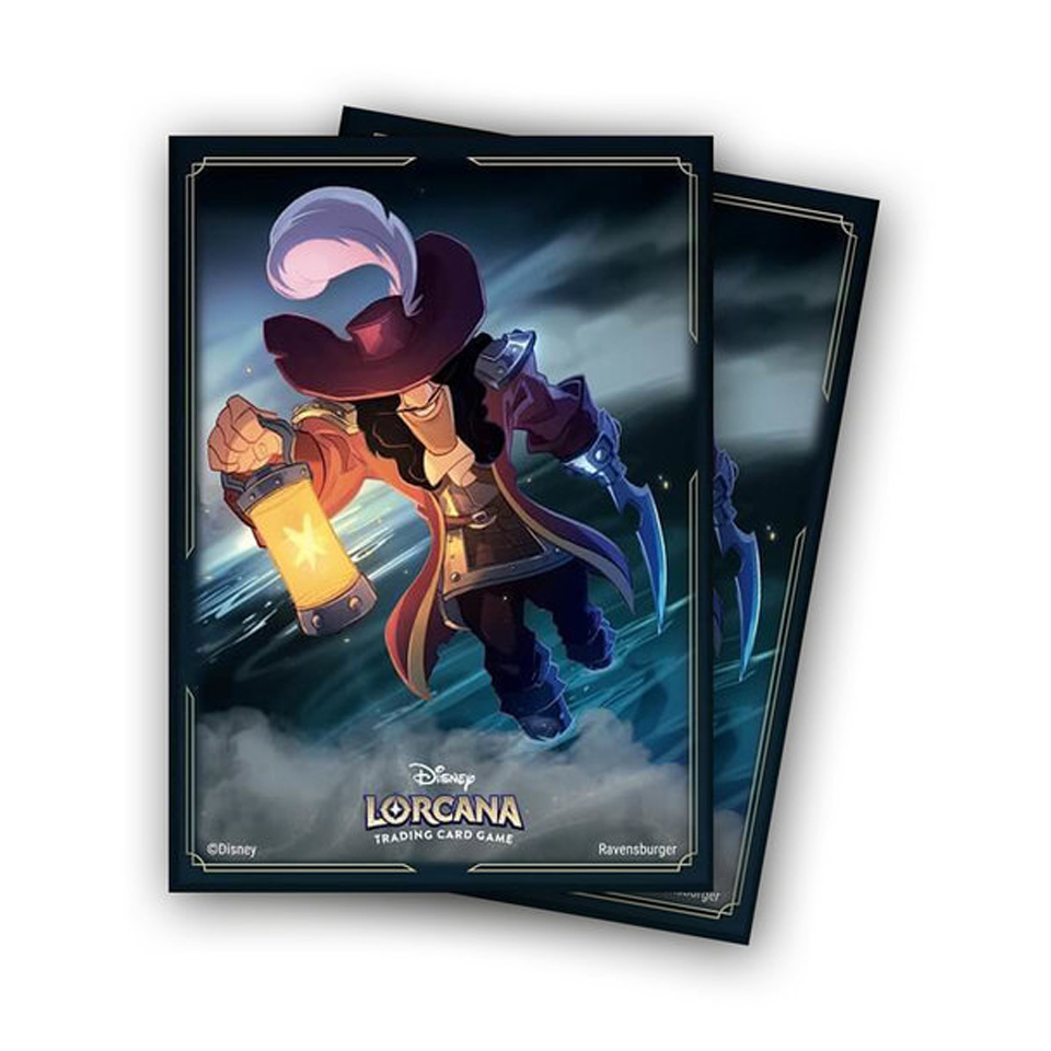 Captain Hook - Forceful Duelist Sleeves The First Chapter, Lorcana
