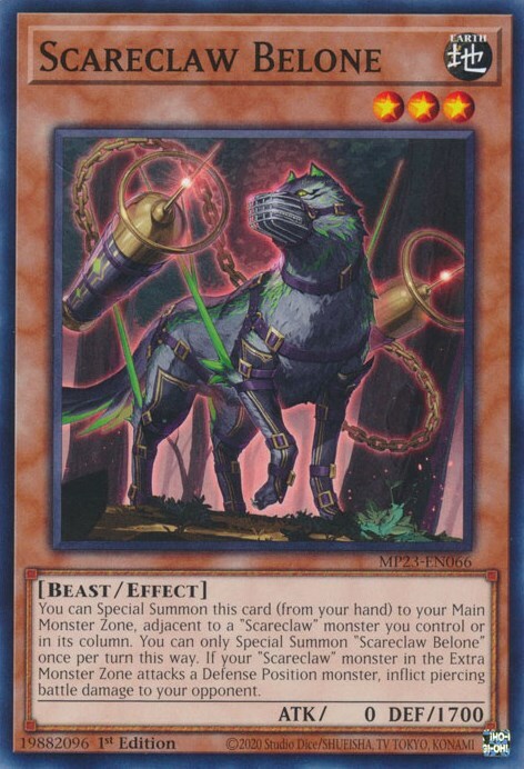 Scareclaw Belone Card Front