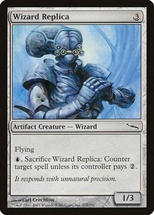 Wizard Replica Card Front