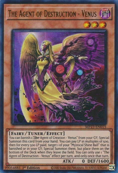 The Agent of Destruction Card Front
