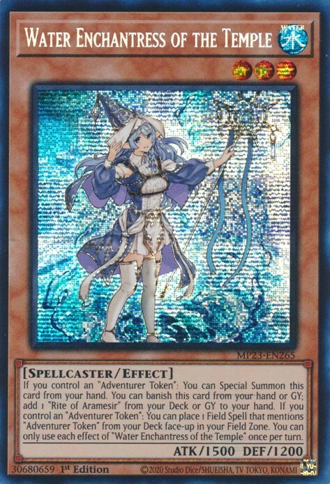 Water Enchantress of the Temple Card Front