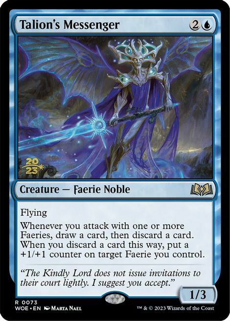 Talion's Messenger Card Front