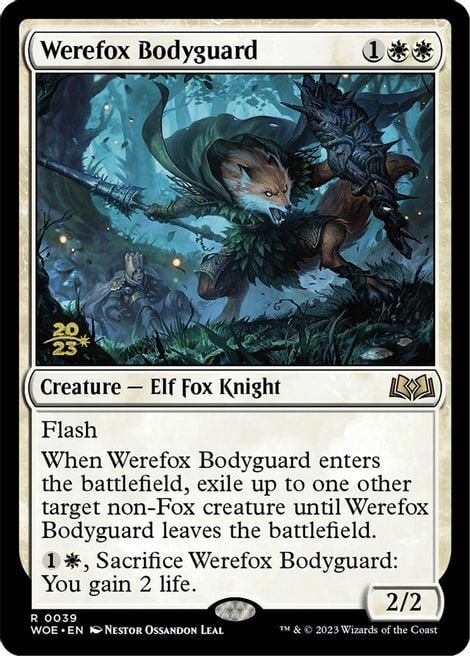 Werefox Bodyguard Card Front