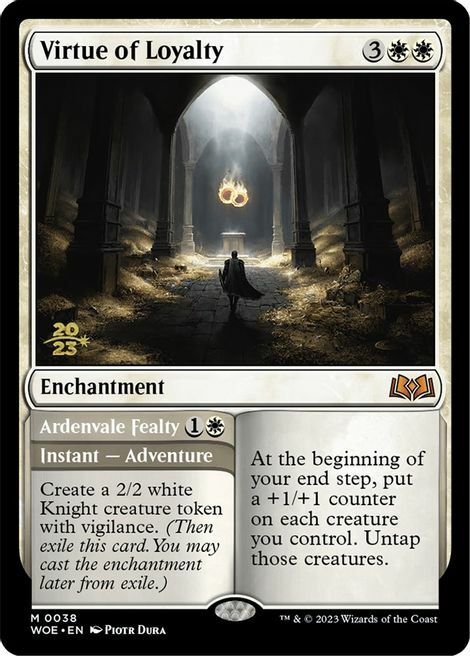 Virtue of Loyalty // Ardenvale Fealty Card Front