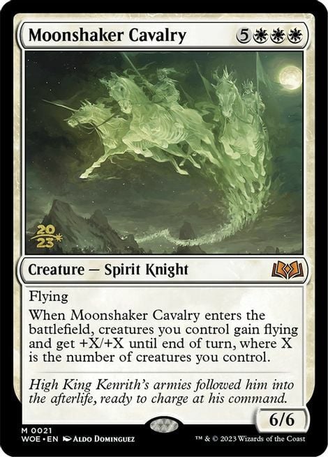 Moonshaker Cavalry Card Front