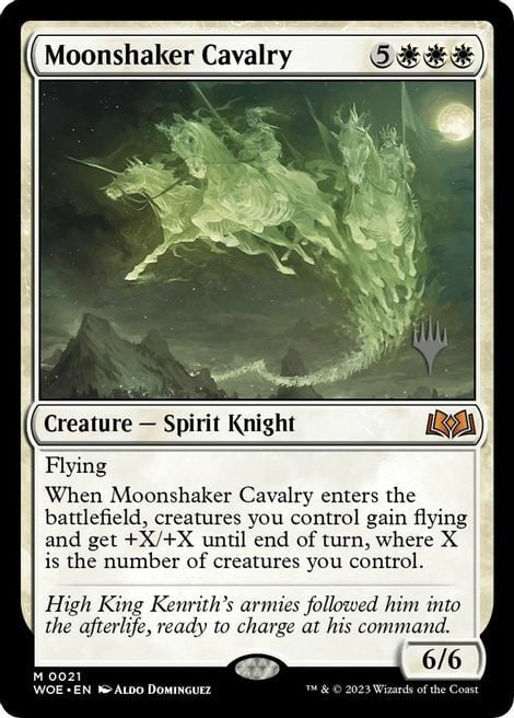Moonshaker Cavalry Card Front