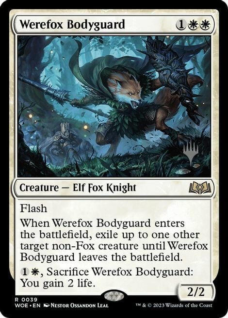 Werefox Bodyguard Card Front