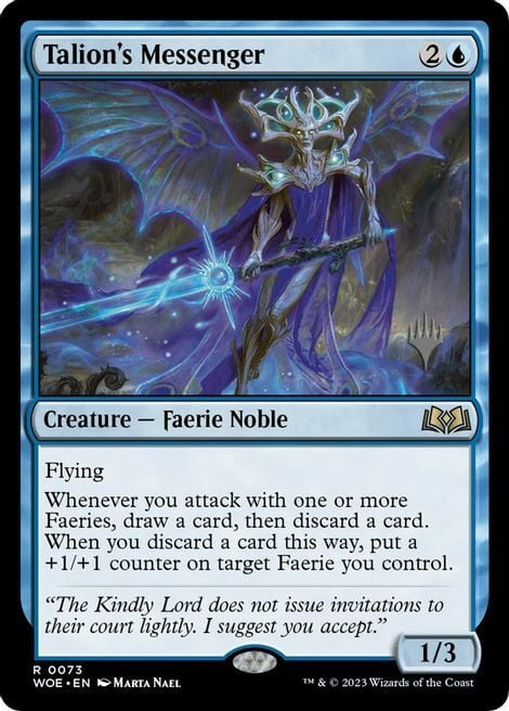 Talion's Messenger Card Front