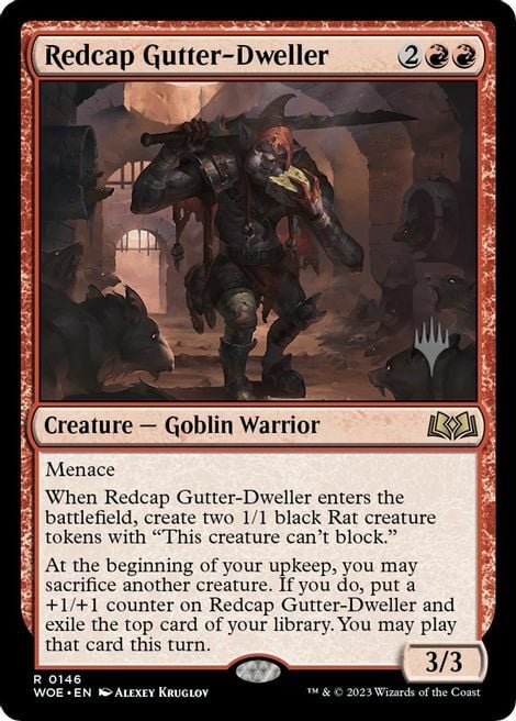 Redcap Gutter-Dweller Card Front