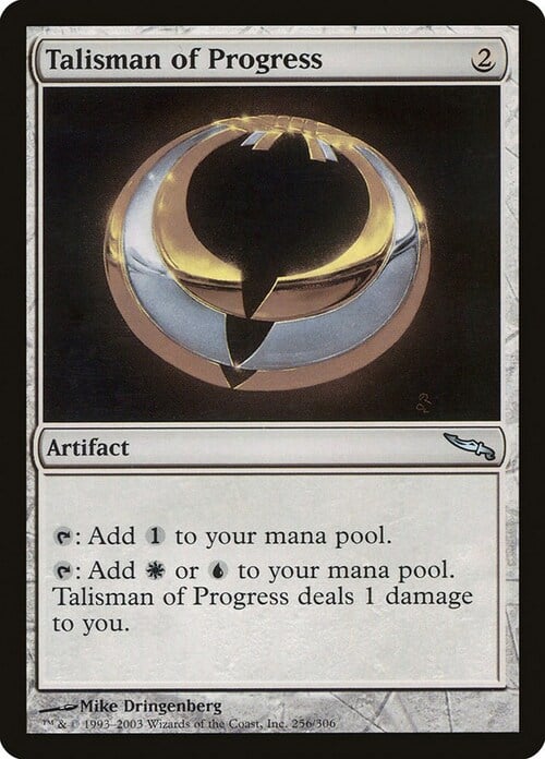Talisman of Progress Card Front