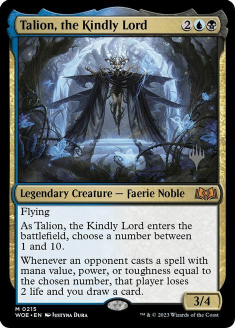Talion, the Kindly Lord Card Front
