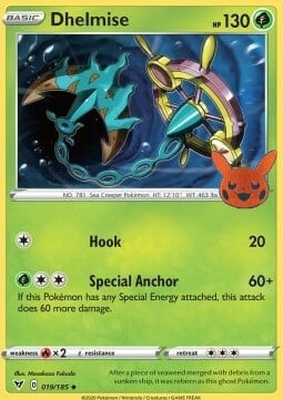 Dhelmise Card Front