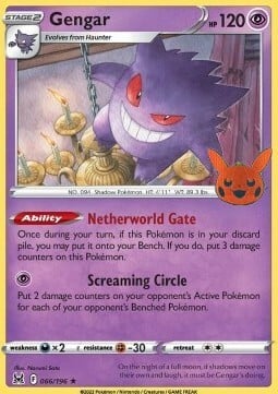 Gengar Card Front