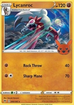 Lycanroc Card Front