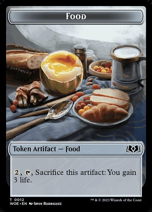 Food // Knight Card Front