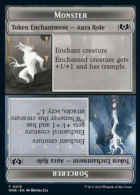 Monster Role // Sorcerer Role Card Front