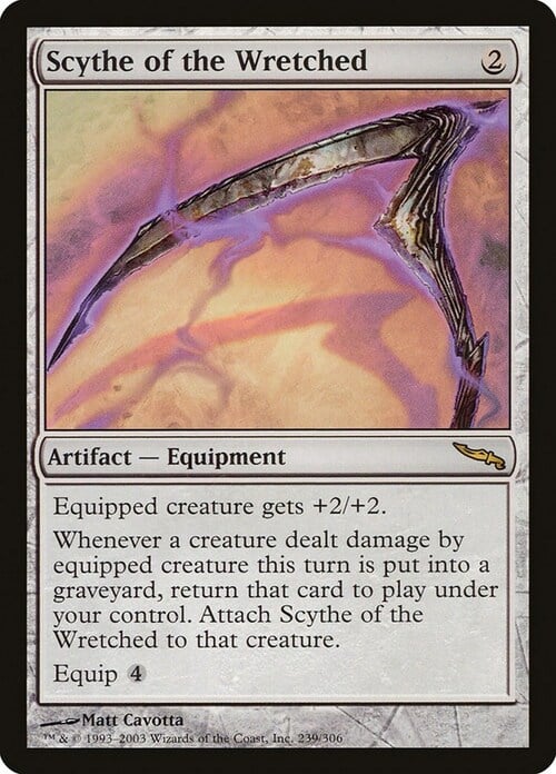 Scythe of the Wretched Card Front