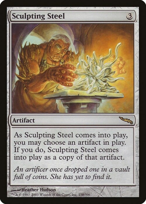 Sculpting Steel Card Front