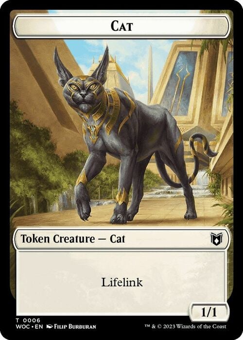 Cat // Pegasus Card Front