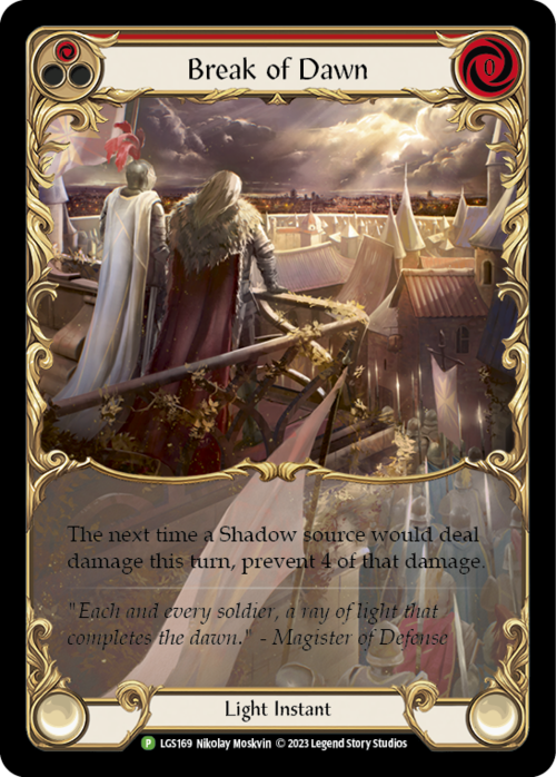 Break of Dawn (Red) Card Front