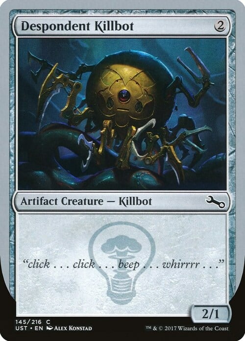 Despondent Killbot Card Front