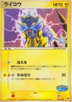 Raikou Card Front