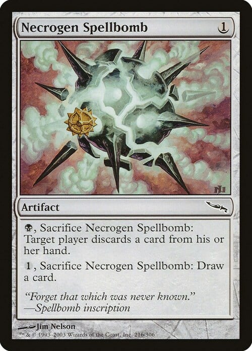Necrogen Spellbomb Card Front