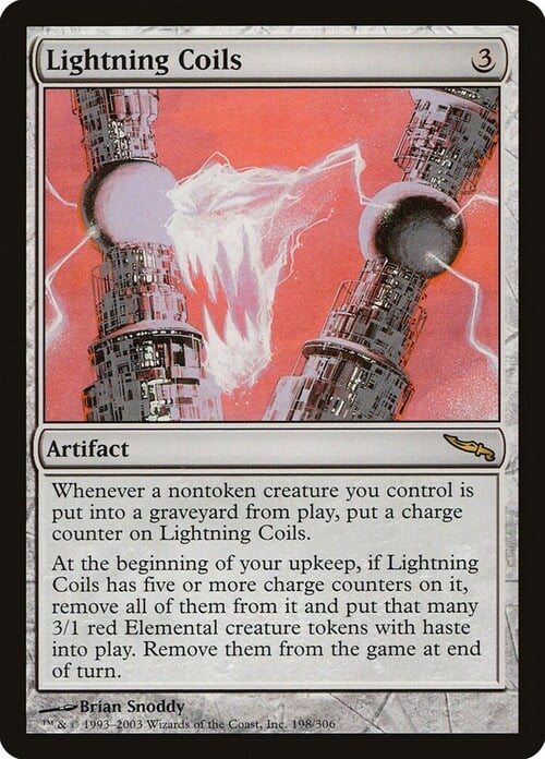 Lightning Coils Card Front