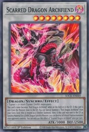 Scarred Dragon Archfiend · Super Rare 049