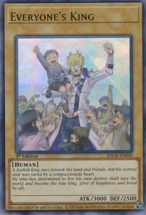 Everyone's King Card Front